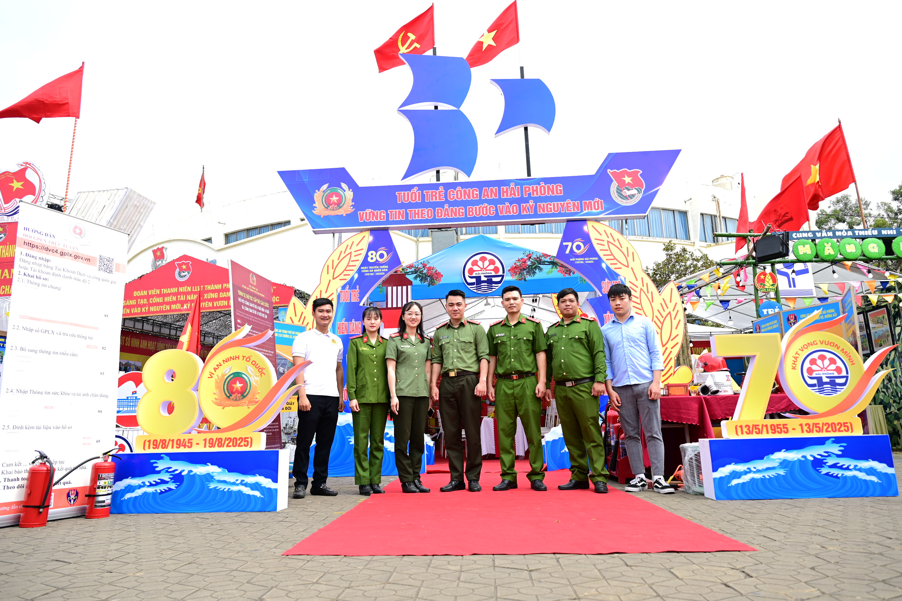 Sôi nổi Hội trại “Thanh niên Hải Phòng - Chào kỷ nguyên mới” năm 2025